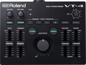 Roland VT-4 Transformator głosu Efekty wokalne Vocoder Efekt pogłosu Nowy 1
