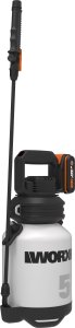 Worx Opryskiwacz ciśnieniowy akumulatorowy WG829E 20V 5l + akumulator 2 Ah 2