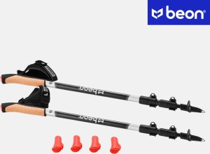 Beon Kije nordic walking NX6 Carbon Black 8