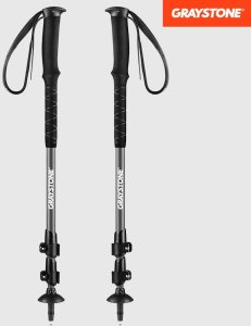 Kije trekkingowe Graystone G2 Gray 2