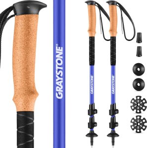 Kije trekkingowe Graystone G5 Blue 1