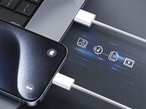 Kabel USB Zenwire USB-A - USB-C 2 m Biały (1000581) 4