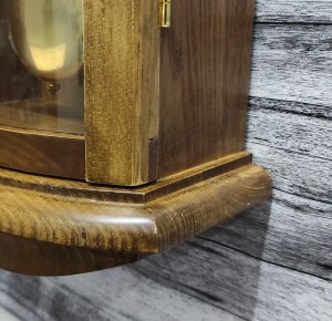 Zegar ścienny JVD NR24020.78 drewniany z kurantaki 68 cm . 5