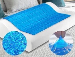PODUSZKA ORTOPEDYCZNA ŻEL MEMORY FOAM PIANKA Z PAMIĘCIĄ DO SPANIA PREZENT 15
