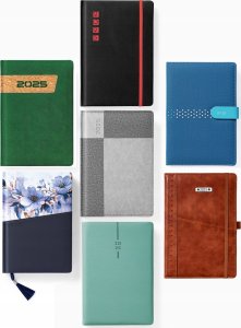 KALENDARZ KSIĄŻKOWY A4 TYGODNIOWY VIP 2025 WZORY PRAKTYCZNY NOTATKI 8