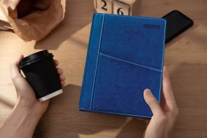 KALENDARZ KSIĄŻKOWY A5 DZIENNY 2025 PRAKTYCZNY VIP PLANER KIESZONKA GUMKA 4