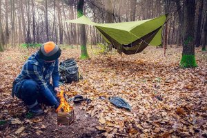 ZADASZENIE BIWAKOWE PLANDEKA WODOODPORNA PRZECIWSŁONECZNA NAMIOT OGRODOWY 11