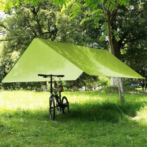 ZADASZENIE BIWAKOWE PLANDEKA WODOODPORNA PRZECIWSŁONECZNA NAMIOT OGRODOWY 2
