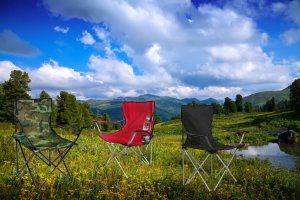 KRZESŁO WĘDKARSKIE RYBACKIE SKŁADANE FOTEL NA RYBY TURYSTYCZNE DUŻE 15