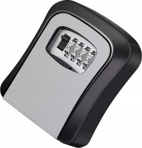 SEJF SKRYTKA NA KLUCZE SKRZYNKA KASETKA NA ŚCIANĘ SZYFR KOD AirBnB BOOKING 2