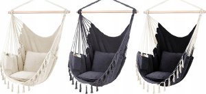 FOTEL WISZĄCY KRZESŁO BRAZYLIJSKIE HUŚTAWKA HAMAK 16