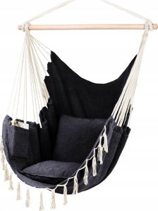 FOTEL WISZĄCY KRZESŁO BRAZYLIJSKIE HUŚTAWKA HAMAK 3
