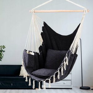 FOTEL WISZĄCY KRZESŁO BRAZYLIJSKIE HUŚTAWKA HAMAK 4
