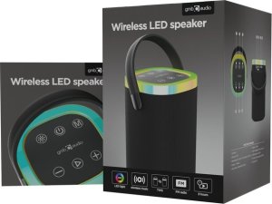 Portable Speaker|GEMBIRD|Portable/Wireless|Bluetooth|SPK-BT-LED-06 3