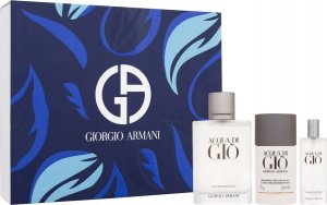 Giorgio Armani Acqua di Gio Pour Homme rinkinys vyrams (EDT, 100 ml + EDT, 15 ml + pieštukinis dezodorantas, 75 g) 1