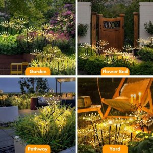 Saska Garden STL-7275-60 LAMPA SOLARNA DMUCHAWIEC DRZEWKO FAJERWERKI 72CM 60 LED SASKA GARDEN 4