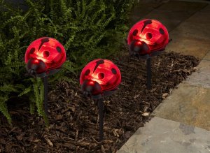 SP-6386 LAMPA SOLARNA OGRODOWA BIEDRONKA 2