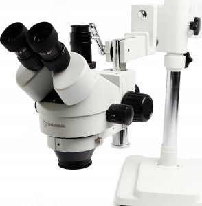 Mikroskop Stereoskopowy Optyczny 10HW Kamera 12MP Oświetlenie Soczewa 0,7x 5