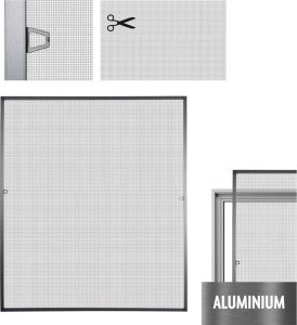 MOSKITIERA OKNO ALU 150X130CM 3