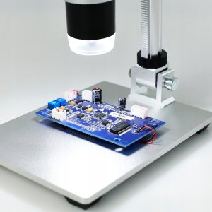 Mikroskop Cyfrowy 1200x Menu PL Kamera 12MP z Lutownicą do Lutowania 60w 4