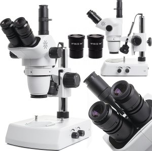 Profesjonalny Mikroskop Optyczny Stereoskopowy Techrebal PC6745 Okular 1
