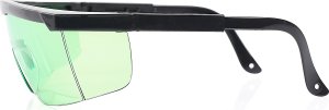 Okulary Ochronne Laserowe Zabezpieczające do Pracy Zielone Techrebal 3