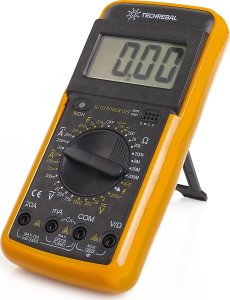 Profesjonalny Miernik Prądu Multimetr Cyfrowy Elektryczny Tester + Bateria 5