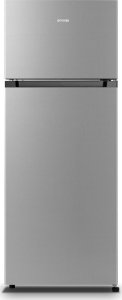 Gorenje Refrigerator | RF414EPS4 | Energy efficiency class E | Free standing | Double Door | Height 143.6 cm | Fridge net capacity 165 L | Freezer net capacity 41 L | 40 dB | Grey 1
