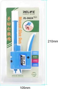 Pistolet Wyciskacz do Topnika Kleju Fluxu Sol + 2 Igły Techrebal 3