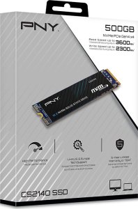 Dysk SSD PNY CS2140 500GB M.2 2280 PCI-E x4 Gen4 NVMe (M280CS2140-500-RB) 2