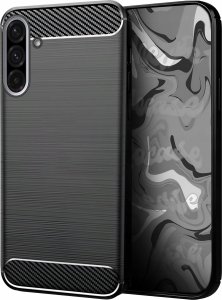 Etui do Samsung Galaxy A36 (Czarne, Pancerne, Karbon, Pokrowiec, Case) 1