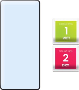 Etui do Moto G34 5G / G04 / G24 / G24 Power / E14 (Czarne, Karbon)   Szkło 6