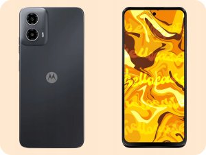 Hello Case ETUI DO MOTOROLA MOTO G34 5G / G04 / G24 / G24 POWER / E14 CZARNE   SZKŁO 3