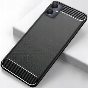 Hello Case Etui do Samsung Galaxy A05 / A05S (Czarne, Karbon, Pancerne)   Szkło 9H 2