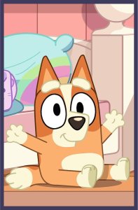 Trefl Puzzle Rodzina Bluey 3x50 elementów (34890) 2