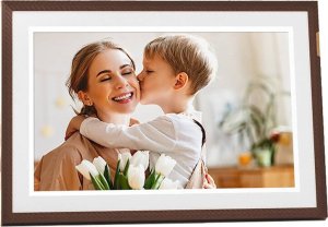 Ramka cyfrowa Arzopa D10 10.1" (ciemny brąz) 2