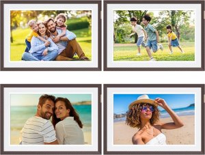 Ramka cyfrowa Arzopa D10 10.1" (ciemny brąz) 6