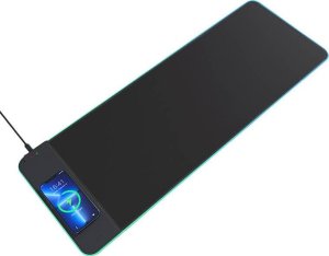 Podkładka pod mysz z funkcją ładowania bezprzewodowego Choetech T543-F-ACBK 15W (czarna) 1