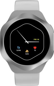 CANYON Smart Watch Hexagon 88 BT-CALL Silver 1