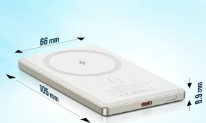 CANYON power bank OnPower 505 slim Magsafe 5000 mAh PD20W Beige 2