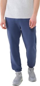 Spodnie dresowe 4F Męskie sportowe joggery niebieskie XL 3