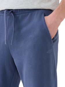Spodnie dresowe 4F Męskie sportowe joggery niebieskie XL 5