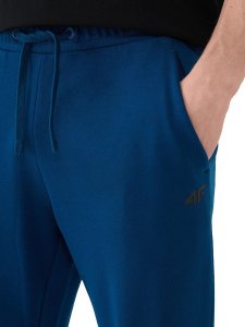 Spodnie dresowe 4F Męskie sportowe joggery turkusowe L 6
