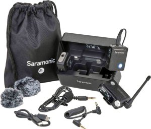 Zestaw bezprzewodowej transmisji dźwięku Saramonic Ultra 01 - czarny 2