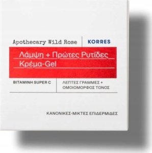 Korres Apothecary Wild Rose Day-Brightening Gel-Cream 40 ml 3