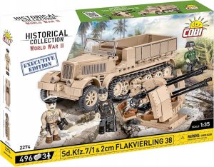 KLOCKI COBI 2274 Sd. Kfz 7/1&2cm Flakviertling 1
