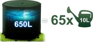 Plonos Zbiornik na deszczówkę 650 l PL-522 6