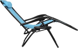 Leżak ogrodowy Orion Zero Gravity błękitny 7