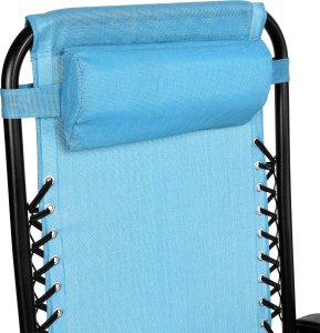 Leżak ogrodowy Orion Zero Gravity błękitny 10