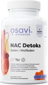 Osavi - NAC Detoks, Selen i Molibden, 60 vkaps 1